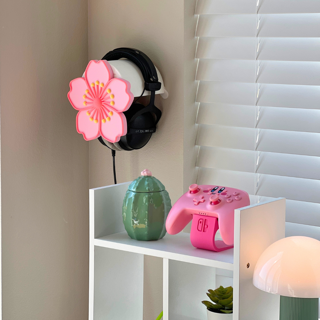 Starter Pack Sakura Headphone Holder (2nd Chance- small flaws or defects on print)