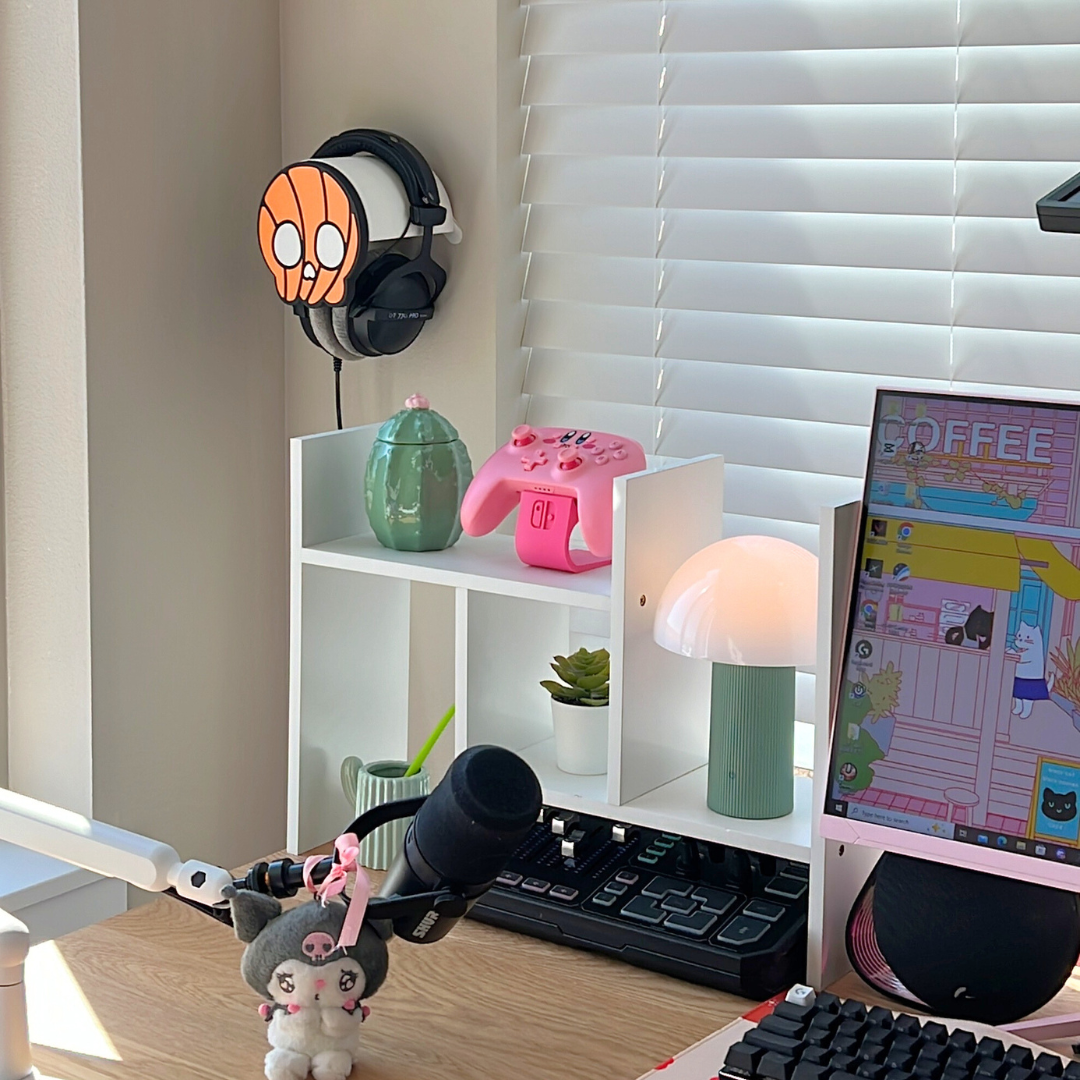 Starter Pack Skull Concha Headphone Holder (2nd Chance- small flaws or defects on print)