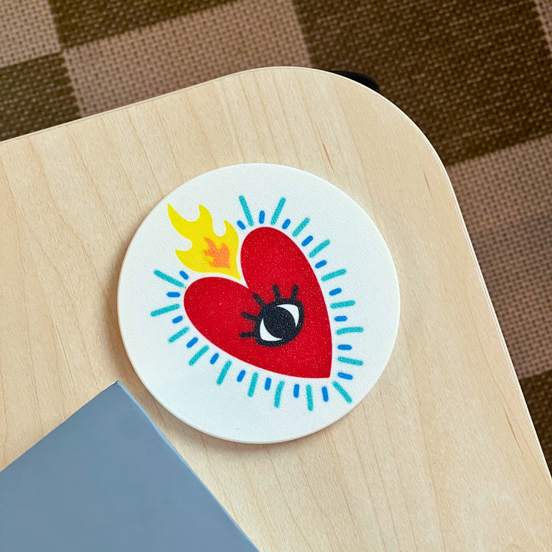 Corazón Sagrado Coaster