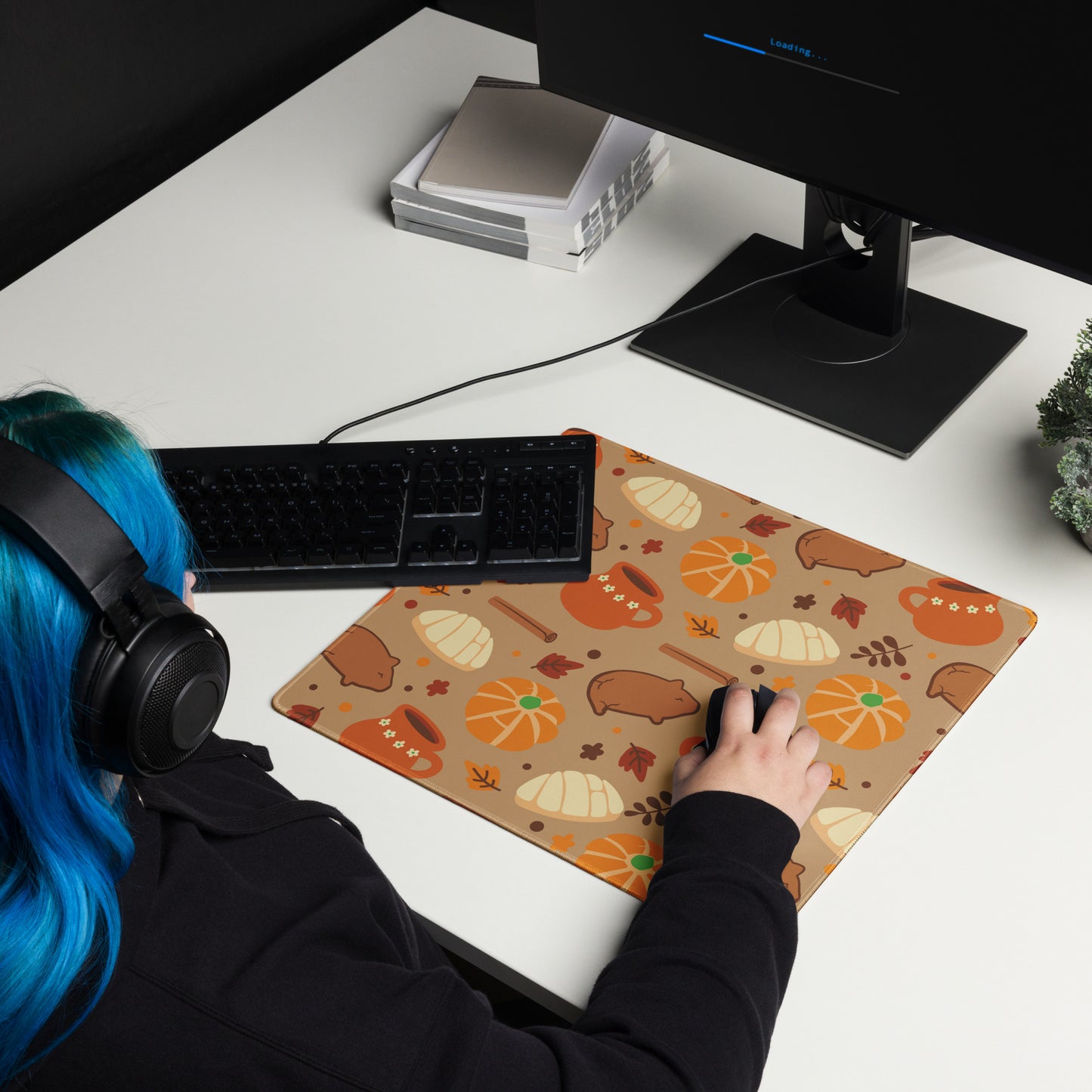 Fall Pan Dulce Desk Mat