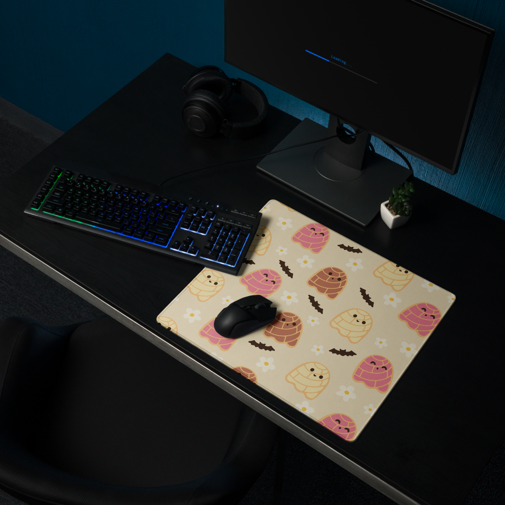 Concha Ghost Tan Desk Mat