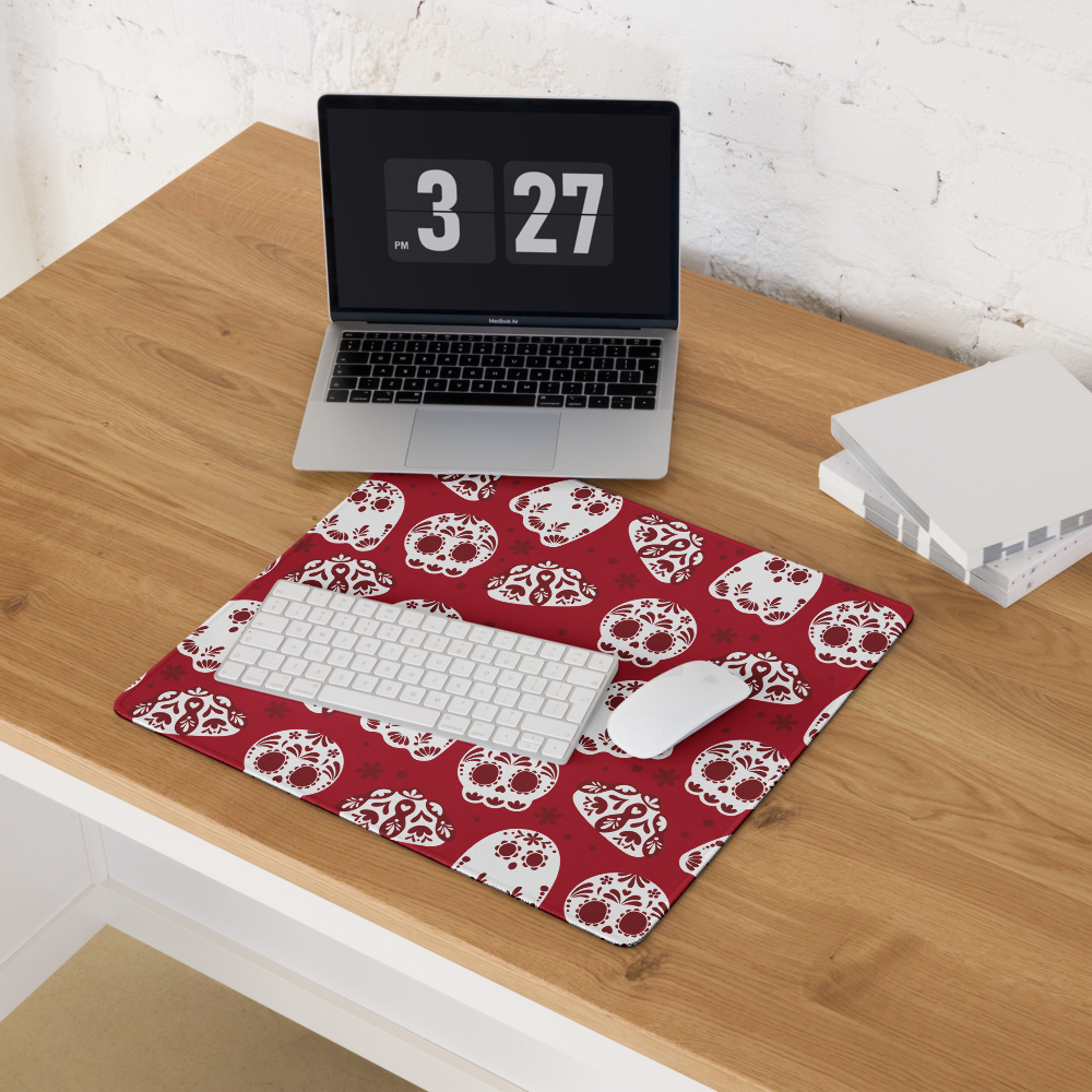Day of the Dead Wine Desk Mat