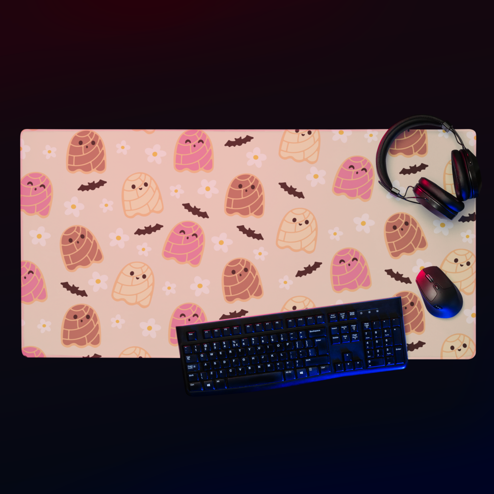 Concha Ghost Tan Desk Mat