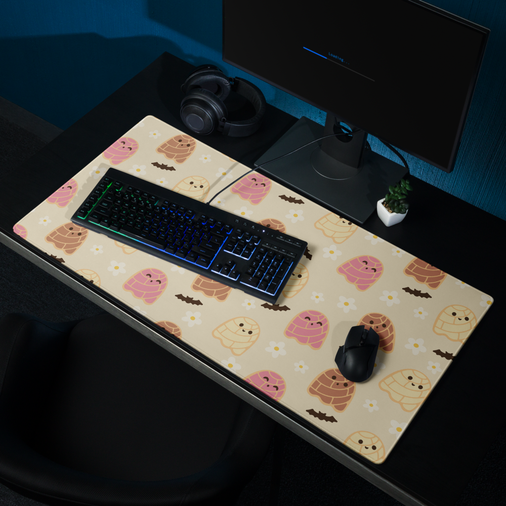 Concha Ghost Tan Desk Mat