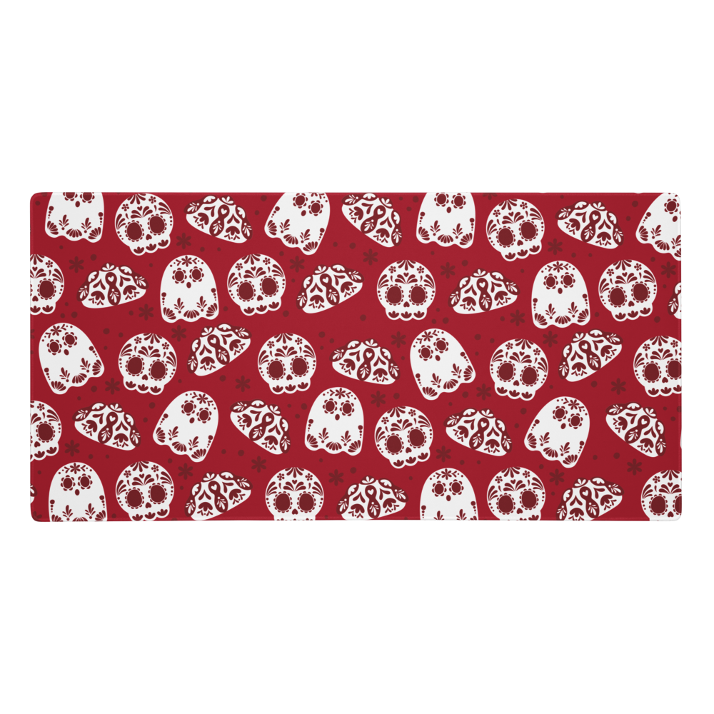 Day of the Dead Wine Desk Mat