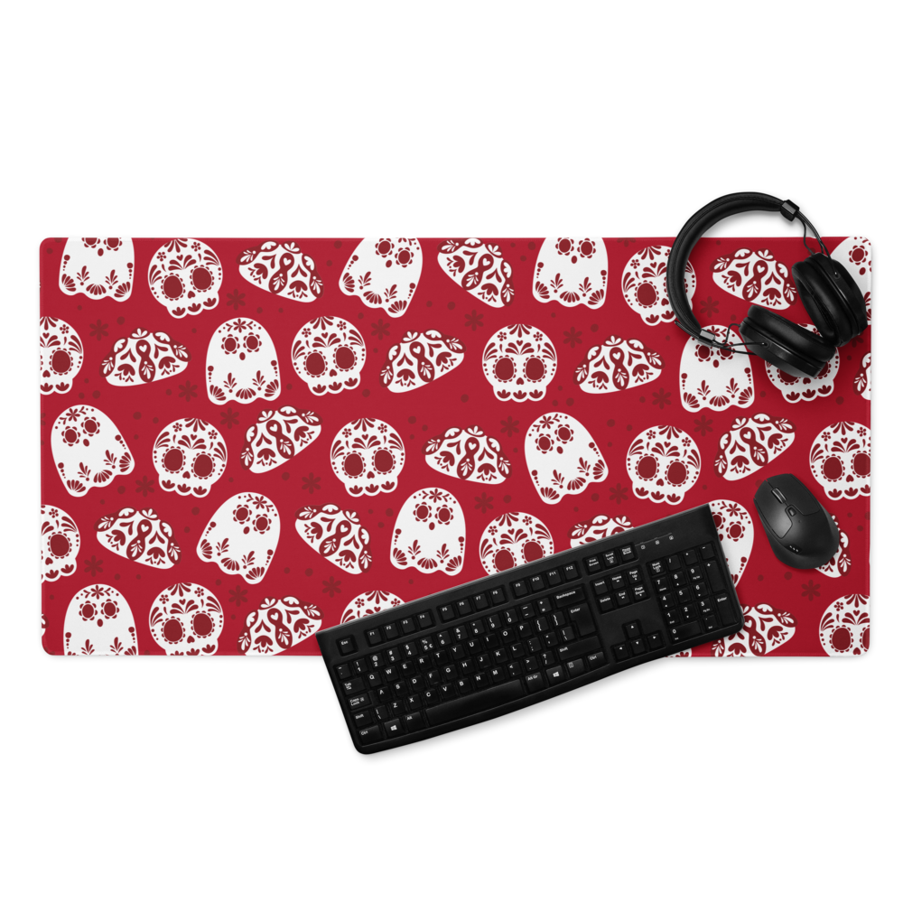 Day of the Dead Wine Desk Mat