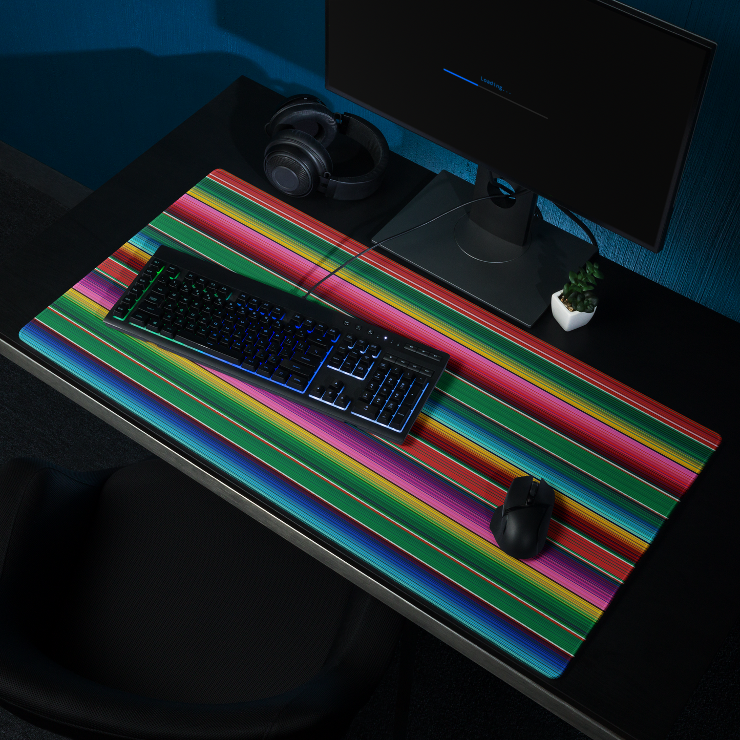 Zarape Desk Mat