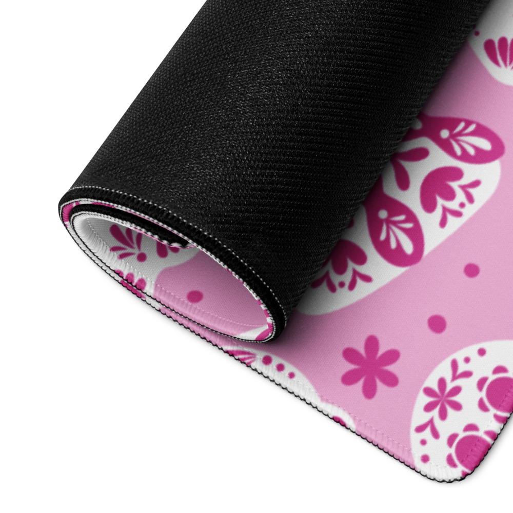 Day of the Dead Pink Desk Mat