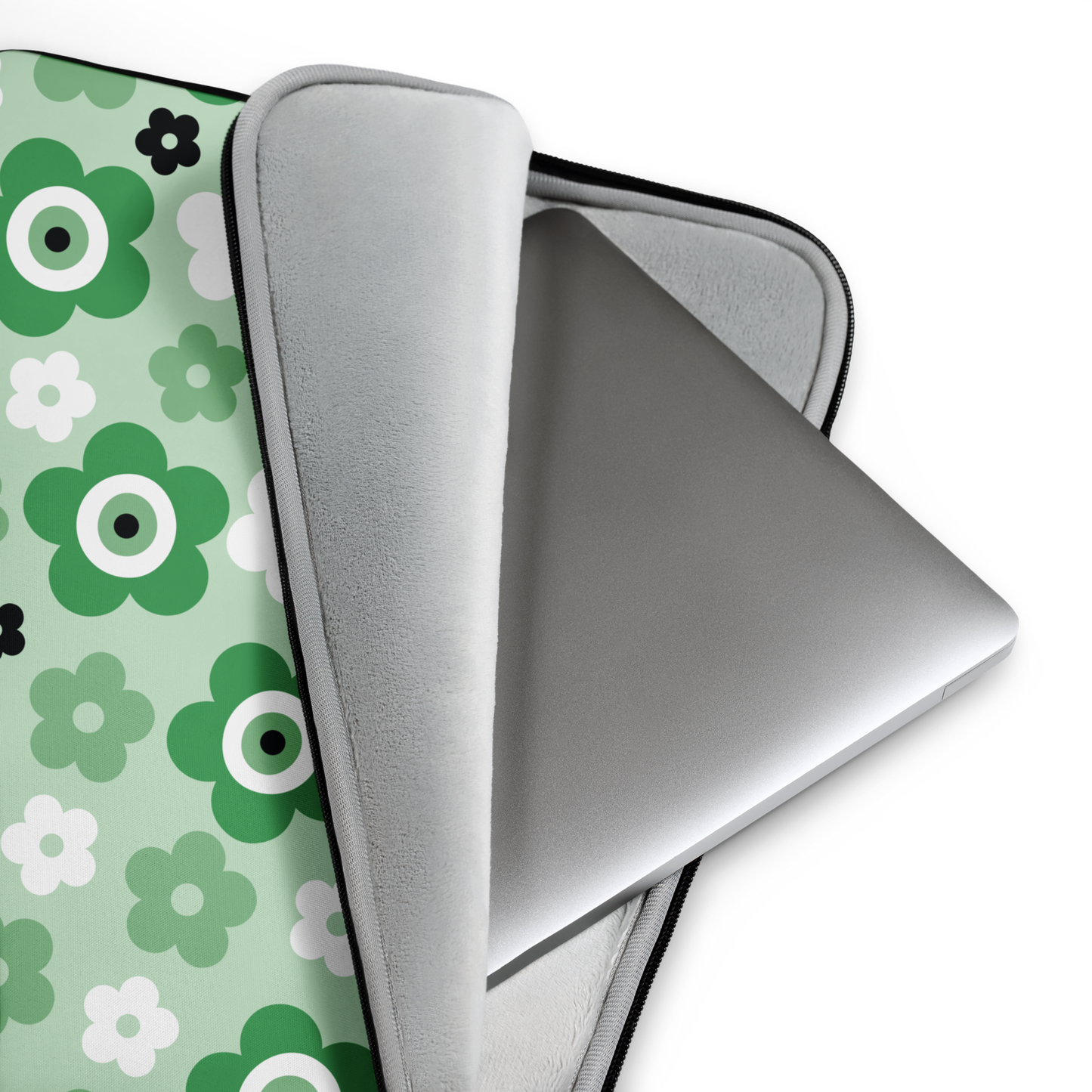 Green Ojo (Evil Eye) Laptop & iPad Sleeve