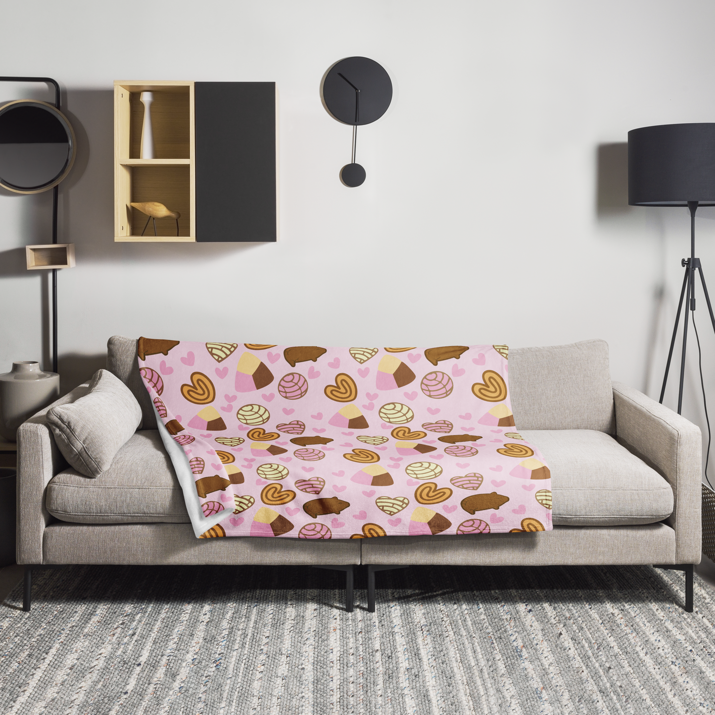 Pan Dulce Throw Blanket
