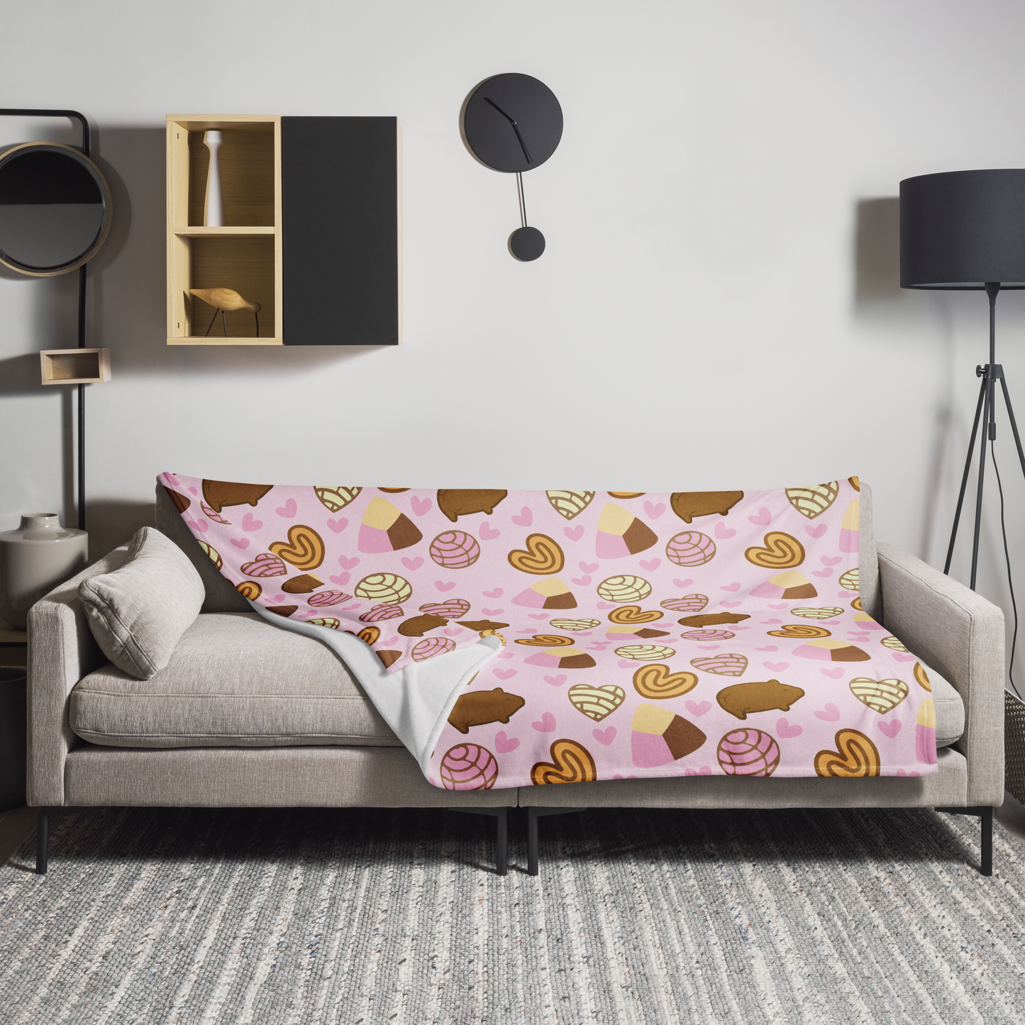 Pan Dulce Throw Blanket