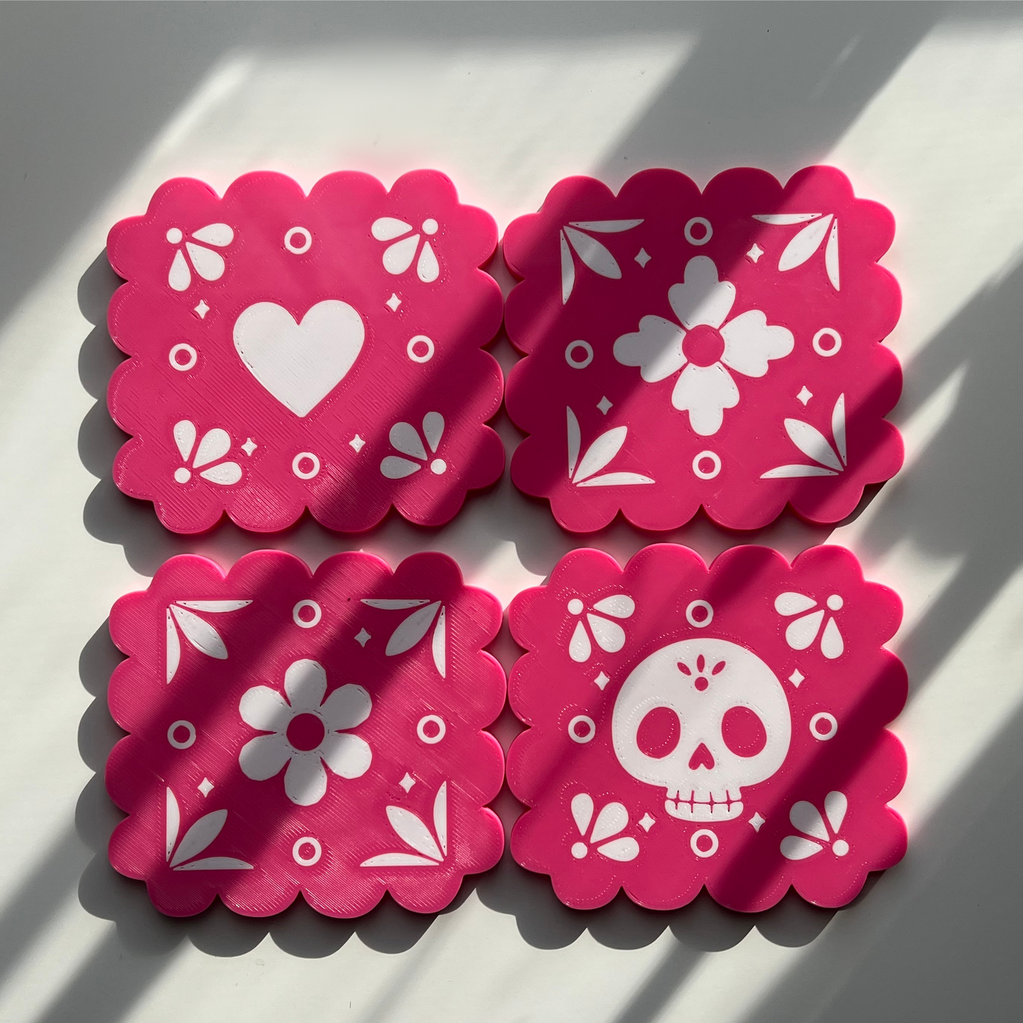 Papel Picado Coasters