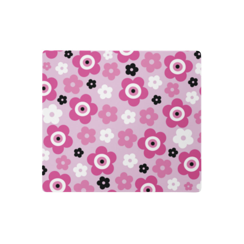 Pink Ojo (Evil Eye) Desk Mat