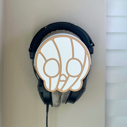 Starter Pack Skull Concha Headphone Holder (2nd Chance- small flaws or defects on print)