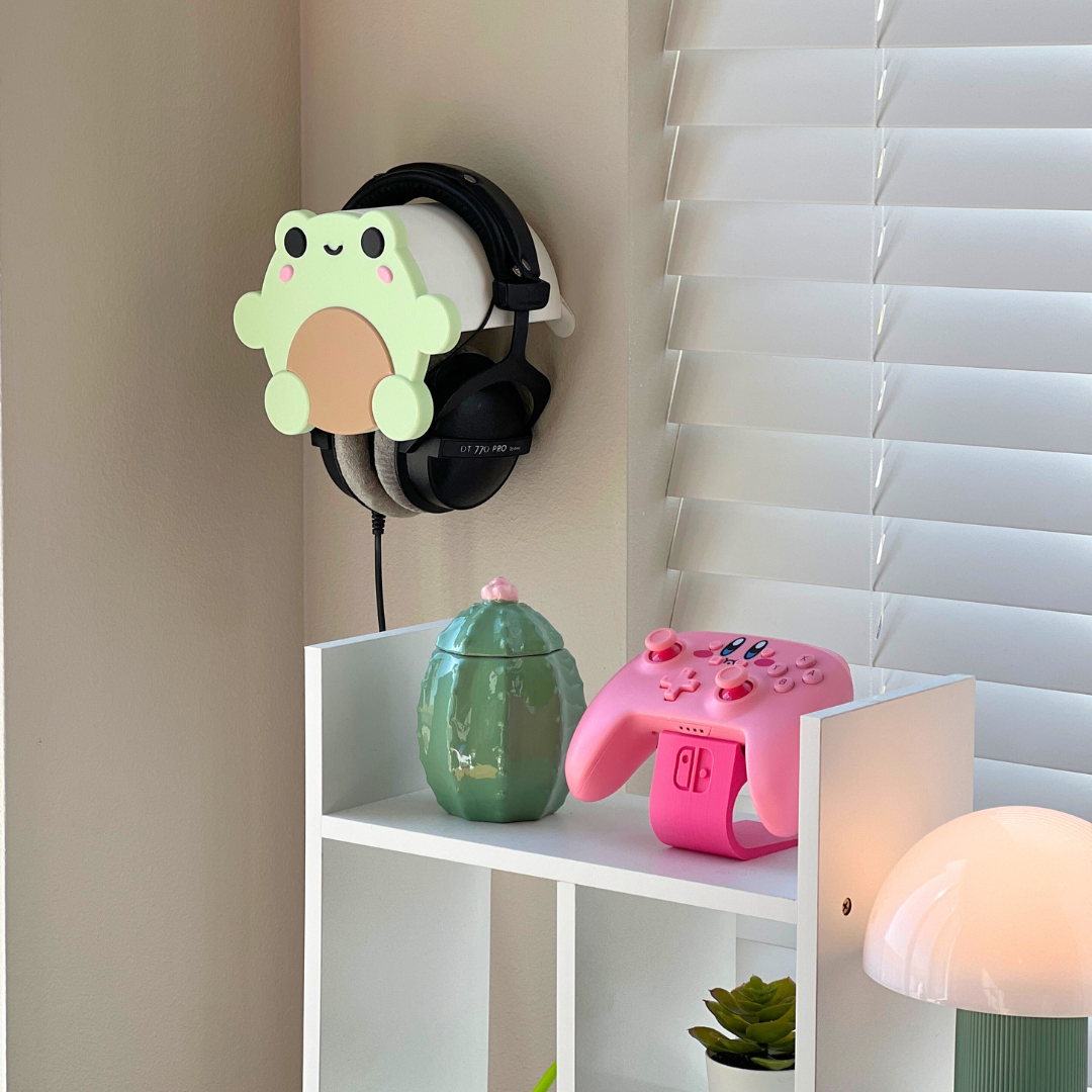 Starter Pack Frog Headphone Holder