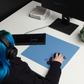 Blue Butterfly Desk Mat