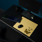 Yellow Butterfly Desk Mat