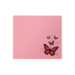 Light Pink Butterfly Desk Mat