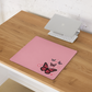 Light Pink Butterfly Desk Mat
