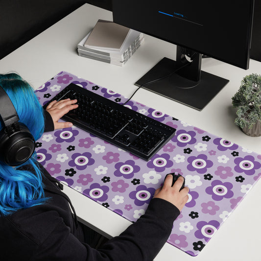 Purple Ojo (Evil Eye) Desk Mat