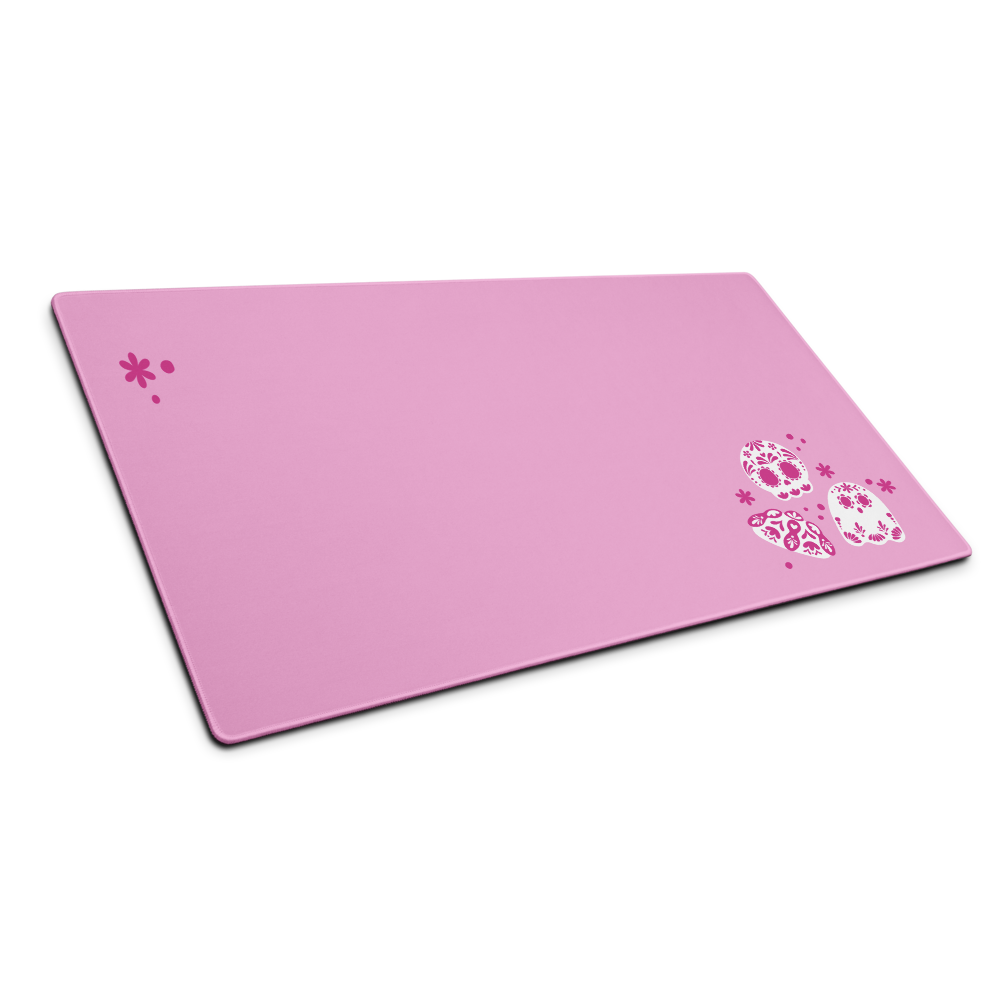 Day of the Dead Pink Simple Desk Mat