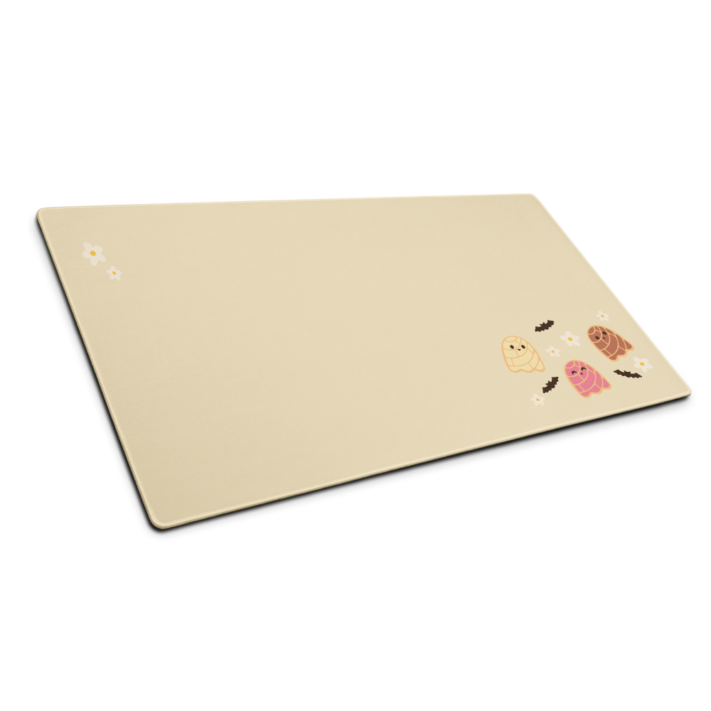 Concha Ghost Tan Simple Desk Mat