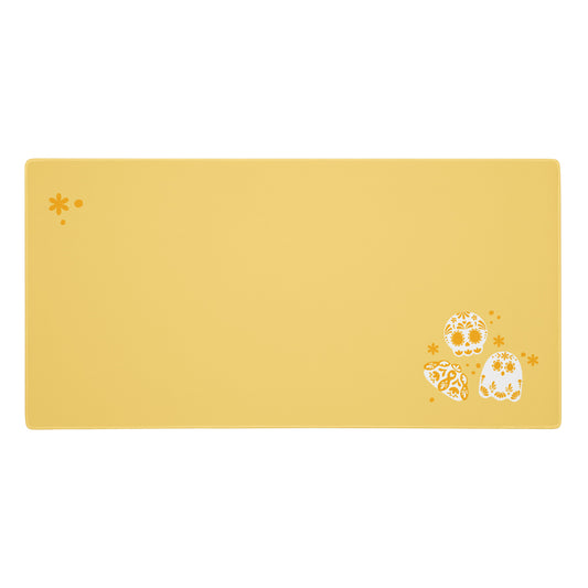 Day of the Dead  Yellow Simple Deak Mat
