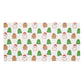 White Christmas Ghost Desk Mat