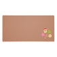 Simple Christmas Brown Desk Mat