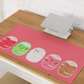 Aguas Frescas Red Desk Mat