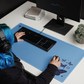 Blue Butterfly Desk Mat
