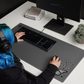 Black Butterfly Desk Mat