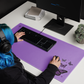 Purple Butterfly Desk Mat