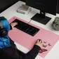 Light Pink Butterfly Desk Mat