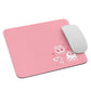 Day of the Dead Light Pink Simple Small Office Mouse Pad (8.7"x7.1")