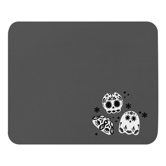 Day of the Dead Black Simple Office Mouse Pad (8.7"x7.1")