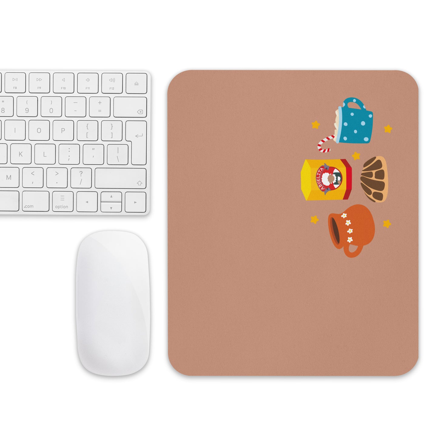 Abuelita Navidad Small Office Mouse Pad (8.7"x7.1")