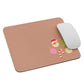 Simple Christmas Brown Small Office Mouse Pad (8.7"x7.1")