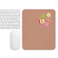 Simple Christmas Brown Small Office Mouse Pad (8.7"x7.1")