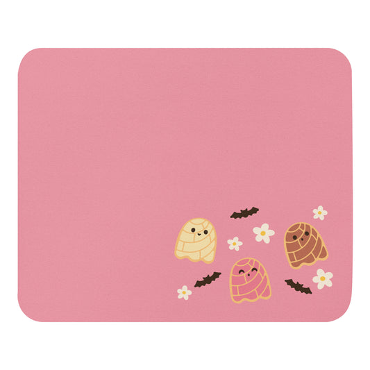 Concha Ghosts Pink SimpleSmall Office Mouse Pad (8.7"x7.1")