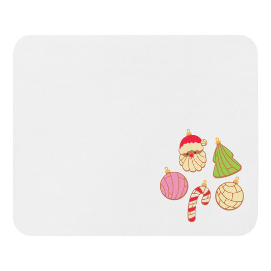 Simple Christmas White Small Office Mouse Pad (8.7"x7.1")