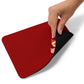 Simple Christmas Red Office Mouse Pad (8.7"x7.1")