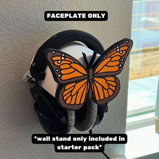 Butterfly Swappable Faceplate ONLY for Headphone Holders