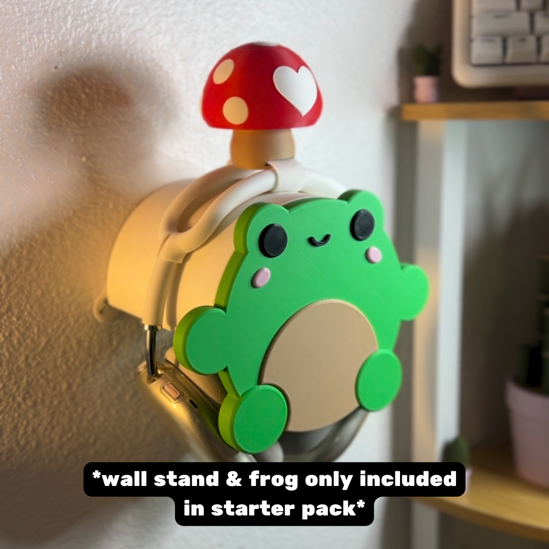 Mushroom Frog Headphone Accessory ONLY