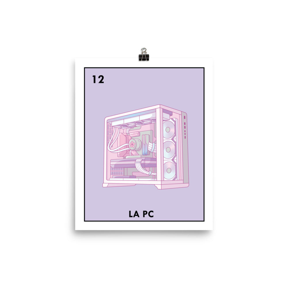 Loteria La PC Print 8x10