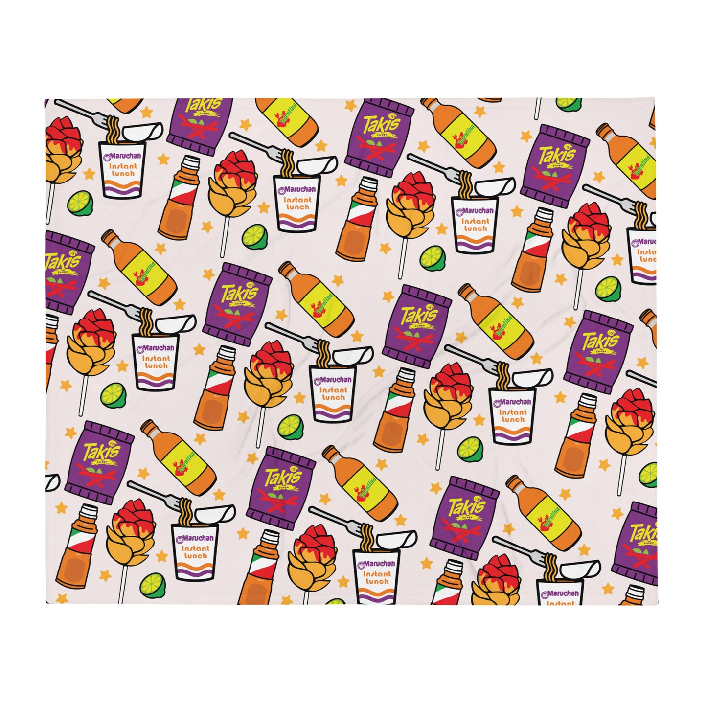 Antojitos Throw Blanket