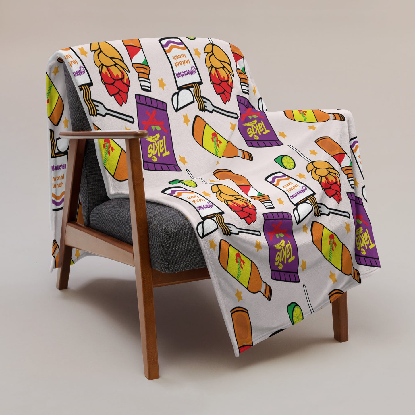 Antojitos Throw Blanket