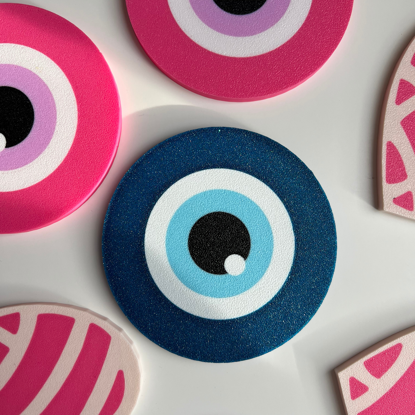 Ojo (Evil Eye) Coaster