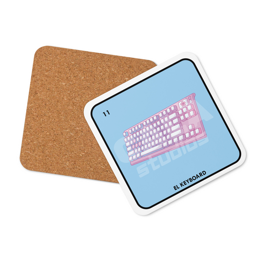 El Keyboard Coaster