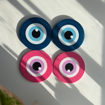 Ojo (Evil Eye) Coaster